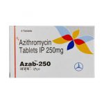 Buy Azab 250 [L'azithromycine 250 mg 6 comprimés]